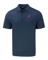 Cleveland Indians Cooperstown Cutter & Buck Forge Eco Stretch Recycled Mens Polo DNVH_MANN_HG 1