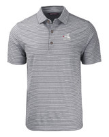 Chicago White Sox Cooperstown Cutter & Buck Forge Eco Heather Stripe Stretch Recycled Mens Polo BLH_MANN_HG 1