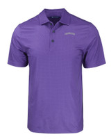 Colorado Rockies Cooperstown Cutter & Buck Pike Eco Tonal Geo Print Stretch Recycled Mens Polo CLP_MANN_HG 1