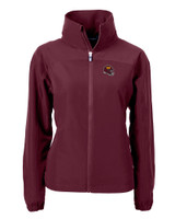 Washington Commanders NFL Helmet Cutter & Buck Charter Eco Recycled Womens Full-Zip Jacket BRD_MANN_HG 1