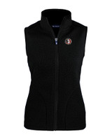 Florida State Seminoles College Vault Cutter & Buck Cascade Eco Fleece Womens Vest BL_MANN_HG 