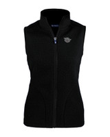 Cincinnati Bearcats College Vault Cutter & Buck Cascade Eco Sherpa Fleece Womens Vest BL_MANN_HG 1