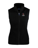 Louisville Cardinals Alumni Cutter & Buck Cascade Eco Fleece Womens Vest BL_MANN_HG 