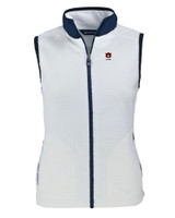 Auburn Tigers Alumni Cutter & Buck Cascade Eco Sherpa Fleece Womens Vest SHNV_MANN_HG 1