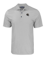 Baltimore Ravens NFL Helmet Cutter & Buck Pike Eco Tonal Geo Print Stretch Recycled Mens Big & Tall Polo EG_MANN_HG 1