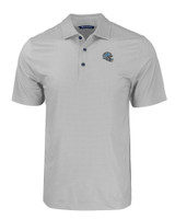 Detroit Lions NFL Helmet Cutter & Buck Pike Eco Tonal Geo Print Stretch Recycled Mens Big & Tall Polo EG_MANN_HG 1