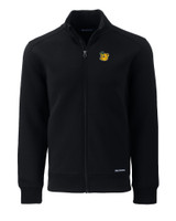 Baylor Sailor Bear College Vault Cutter & Buck Roam Eco Recycled Full Zip Mens Jacket BL_MANN_HG 1