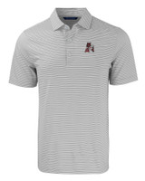 Arkansas Razorbacks College Vault Cutter & Buck Forge Eco Double Stripe Stretch Recycled Mens Big &Tall Polo POLWH_MANN_HG 1