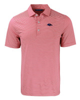 Baltimore Ravens Americana Cutter & Buck Forge Eco Double Stripe Stretch Recycled Mens Polo RDWH_MANN_HG 1