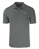 NC State Wolfpack College Vault Cutter & Buck Forge Eco Stretch Recycled Mens Big & Tall Polo EG_MANN_HG 1