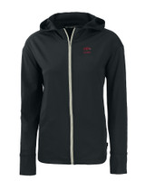 Arkansas Razorbacks Alumni Cutter & Buck Daybreak Eco Recycled Womens Full Zip Hoodie BL_MANN_HG 