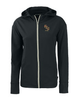 Florida State Seminoles Alumni Cutter & Buck Daybreak Eco Recycled Womens Full Zip Hoodie BL_MANN_HG 
