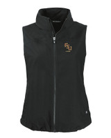 Florida State Seminoles Alumni Cutter & Buck Charter Eco Recycled Full-Zip Womens Vest BL_MANN_HG 