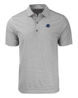 Miami Dolphins Americana Cutter & Buck Forge Eco Heather Stripe Stretch Recycled Mens Polo EGH_MANN_HG 1