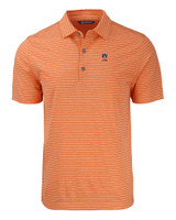 Auburn Tigers Alumni Cutter & Buck Forge Eco Heather Stripe Stretch Recycled Mens Polo CGH_MANN_HG 1