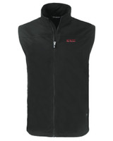 Texas Tech Red Raiders College Vault Cutter & Buck Charter Eco Recycled Mens Full-Zip Vest BL_MANN_HG 1