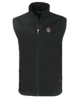 LSU Tigers College Vault Cutter & Buck Charter Eco Recycled Mens Full-Zip Vest BL_MANN_HG 1
