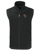 Florida State Seminoles Alumni Cutter & Buck Charter Eco Recycled Mens Full-Zip Vest BL_MANN_HG 