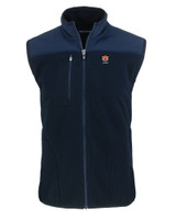 Auburn Tigers Alumni Cutter & Buck Cascade Eco Sherpa Fleece Mens Vest NVBU_MANN_HG 1