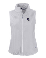 Minnesota Vikings NFL Helmet Cutter & Buck Charter Eco Full-Zip Womens Vest POL_MANN_HG 1