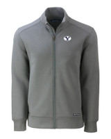 Brigham Young Cougars Cutter & Buck Roam Eco Recycled Full Zip Mens Jacket EG_MANN_HG 1