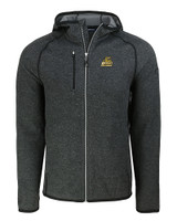 Bryant University Bulldogs Cutter & Buck Mainsail Full Zip Hooded Mens Jacket CCH_MANN_HG 