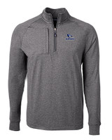 Creighton Bluejays Cutter & Buck Adapt Eco Knit Heather Mens Big & Tall Quarter Zip Pullover BLH_MANN_HG 