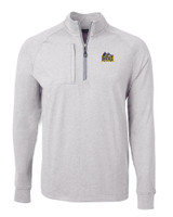 Drexel Dragons Cutter & Buck Adapt Eco Knit Heather Mens Big & Tall Quarter Zip Pullover POH_MANN_HG 
