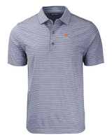 Auburn Tigers Alumni Cutter & Buck Forge Eco Heather Stripe Stretch Recycled Mens Big & Tall Polo NVH_MANN_HG 1