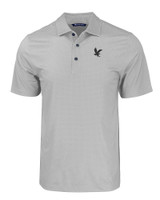 Embry-Riddle Eagles Cutter & Buck Pike Eco Tonal Geo Print Stretch Recycled Mens Big & Tall Polo EG_MANN_HG 