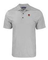 Auburn Tigers Alumni Cutter & Buck Pike Eco Tonal Geo Print Stretch Recycled Mens Big & Tall Polo EG_MANN_HG 1