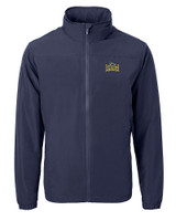 Drexel Dragons Cutter & Buck Charter Eco Knit Recycled Big & Tall Full-Zip Jacket NVBU_MANN_HG 