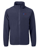 Fairleigh Dickinson Knights Cutter & Buck Charter Eco Knit Recycled Big & Tall Full-Zip Jacket NVBU_MANN_HG 
