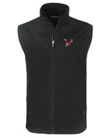 Eastern Washington Eagles Cutter & Buck Charter Eco Full-Zip Mens Big & Tall Vest BL_MANN_HG 