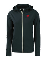Dayton Flyers Cutter & Buck Daybreak Eco Recycled Womens Full Zip Hoodie NVBU_MANN_HG 