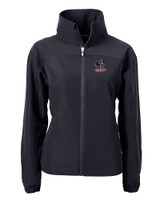 Delaware Fightin' Blue Hens College Vault Cutter & Buck Charter Eco Recycled Womens Full-Zip Jacket BL_MANN_HG 
