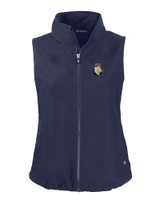 FIU Panthers College Vault Cutter & Buck Charter Eco Recycled Full-Zip Womens Vest NVBU_MANN_HG 