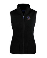 Delaware Fightin' Blue Hens College Vault Cutter & Buck Cascade Eco Fleece Womens Vest BL_MANN_HG 