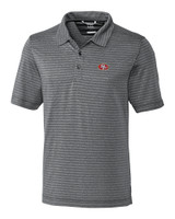 San Francisco 49ers Cascade Melange Stripe Polo 1