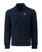 Gonzaga Bulldogs College Vault Cutter & Buck Roam Eco Recycled Full Zip Mens Jacket NVBU_MANN_HG 1