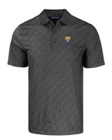 Fort Valley State Wildcats Cutter & Buck Pike Eco Pebble Print Stretch Recycled Mens Polo BL_MANN_HG 