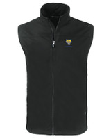 Fort Valley State Wildcats Cutter & Buck Charter Eco Recycled Mens Full-Zip Vest BL_MANN_HG 