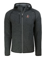Florida State Seminoles Cutter & Buck Mainsail Full Zip Hooded Mens Jacket CCH_MANN_HG 
