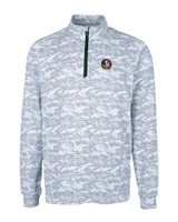 Florida State Seminoles Cutter & Buck Traverse Camo Print Stretch Quarter Zip Mens Big and Tall Pullover CC_MANN_HG 1