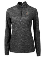 Florida State Seminoles Cutter & Buck Traverse Stretch Eco Camo Print Quarter Zip Womens Pullover BL_MANN_HG 