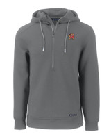 Maryland Terrapins Cutter & Buck Roam Eco Half Zip Recycled Mens Pullover Hoodie EG_MANN_HG 1