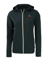 Illinois Fighting Illini Cutter & Buck Daybreak Eco Recycled Womens Full Zip Hoodie NVBU_MANN_HG 