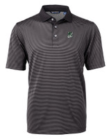 Portland State Vikings College Vault Cutter & Buck Virtue Eco Pique Micro Stripe Recycled Mens Big & Tall Polo BLEG_MANN_HG 