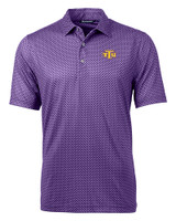 Tennessee Tech Golden Eagles Cutter & Buck Pike Banner Print Stretch Mens Big & Tall Polo CLP_MANN_HG 