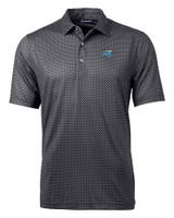 Middle Tennessee Blue Raiders Cutter & Buck Pike Banner Print Stretch Mens Big & Tall Polo BL_MANN_HG 
